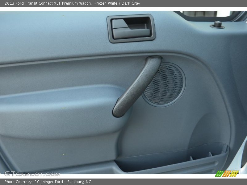 Frozen White / Dark Gray 2013 Ford Transit Connect XLT Premium Wagon