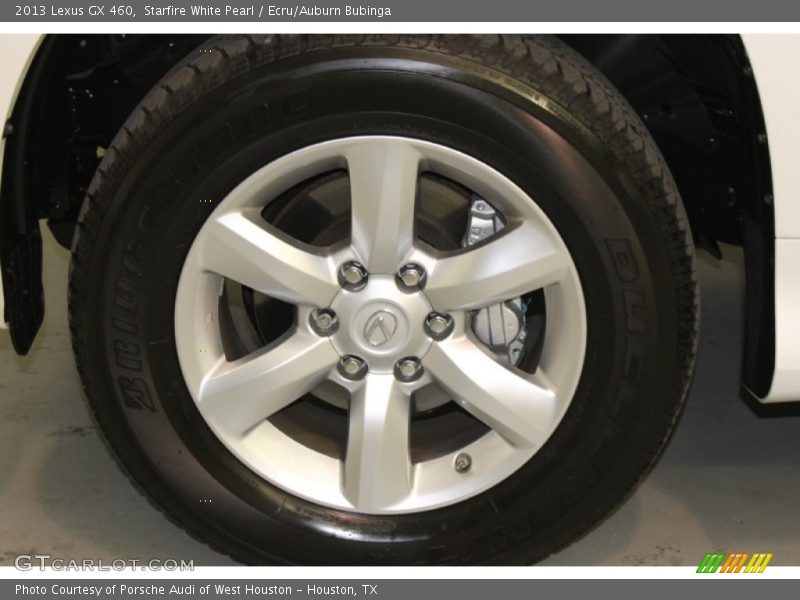 Starfire White Pearl / Ecru/Auburn Bubinga 2013 Lexus GX 460