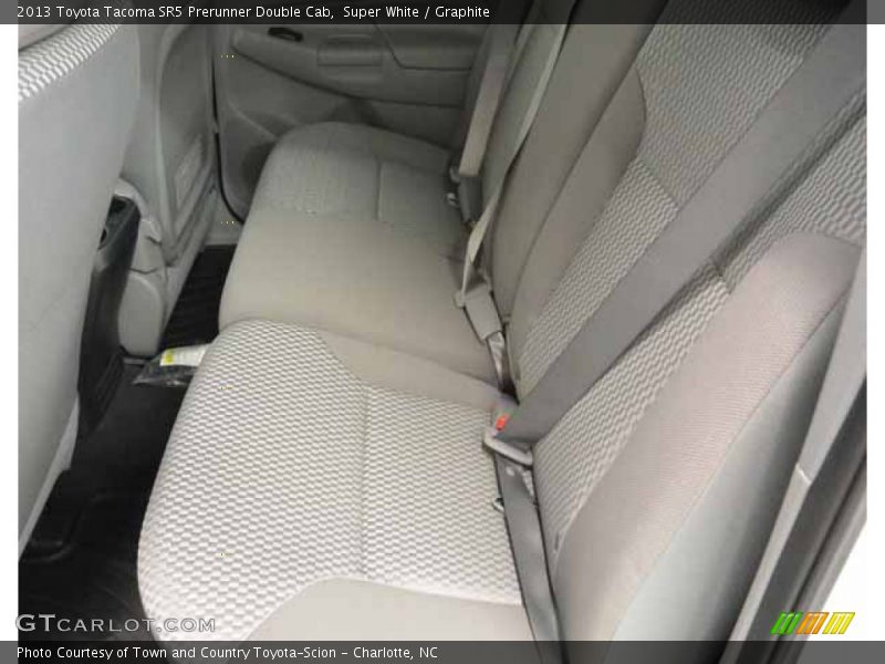 Super White / Graphite 2013 Toyota Tacoma SR5 Prerunner Double Cab