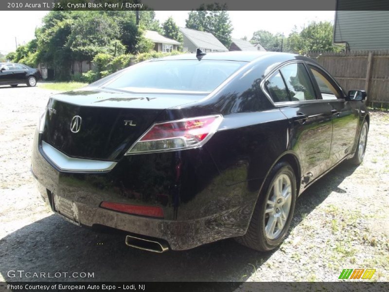 Crystal Black Pearl / Ebony 2010 Acura TL 3.5