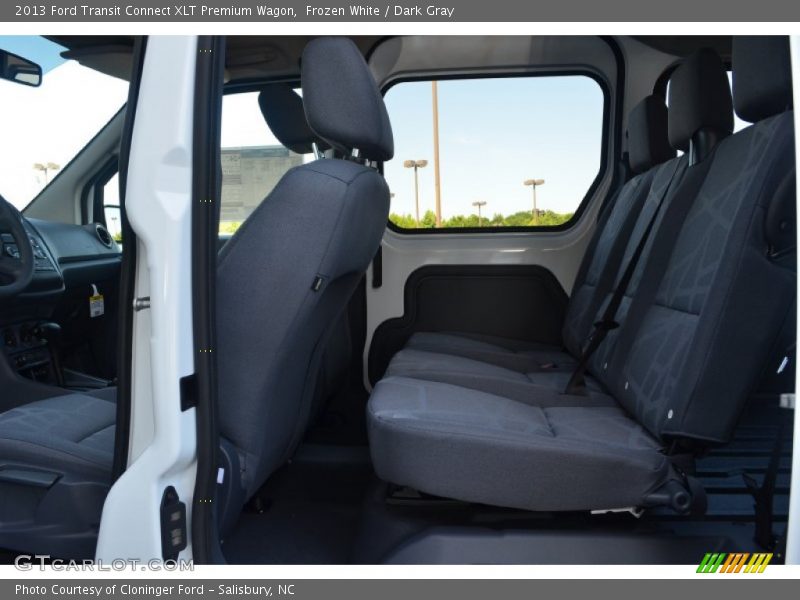 Frozen White / Dark Gray 2013 Ford Transit Connect XLT Premium Wagon