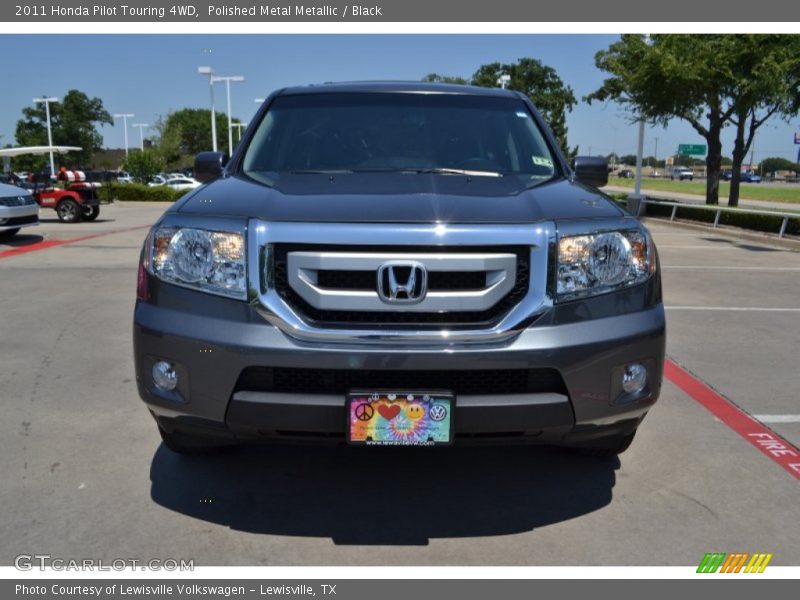 Polished Metal Metallic / Black 2011 Honda Pilot Touring 4WD