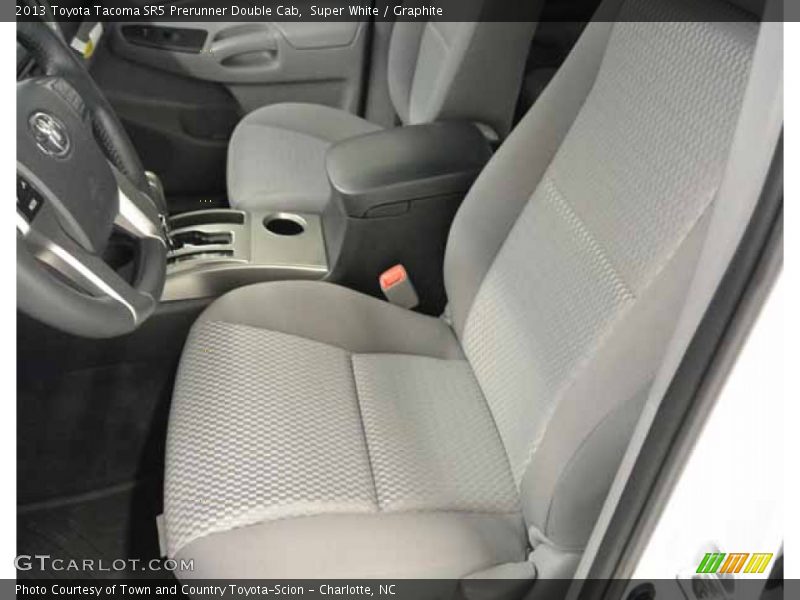 Super White / Graphite 2013 Toyota Tacoma SR5 Prerunner Double Cab