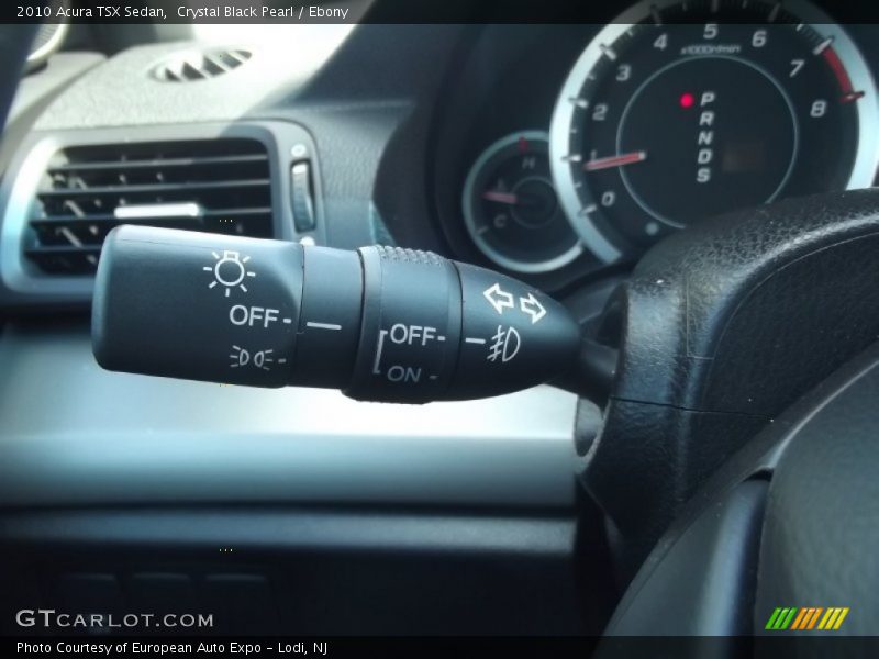 Crystal Black Pearl / Ebony 2010 Acura TSX Sedan