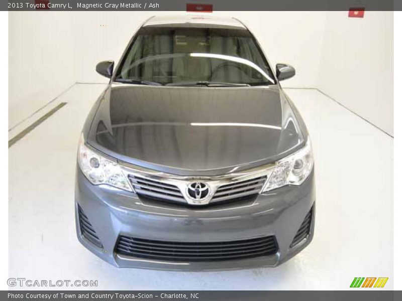 Magnetic Gray Metallic / Ash 2013 Toyota Camry L