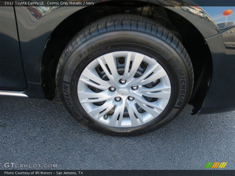 Cosmic Gray Metallic / Ivory 2013 Toyota Camry LE