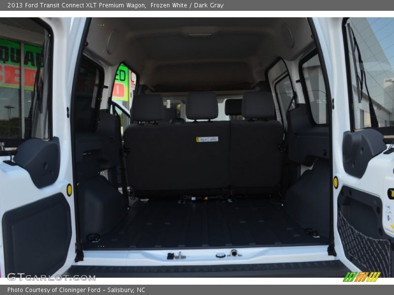 Frozen White / Dark Gray 2013 Ford Transit Connect XLT Premium Wagon