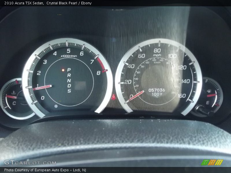 Crystal Black Pearl / Ebony 2010 Acura TSX Sedan