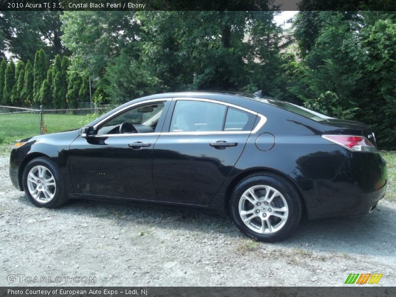 Crystal Black Pearl / Ebony 2010 Acura TL 3.5