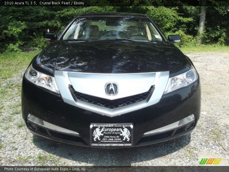 Crystal Black Pearl / Ebony 2010 Acura TL 3.5