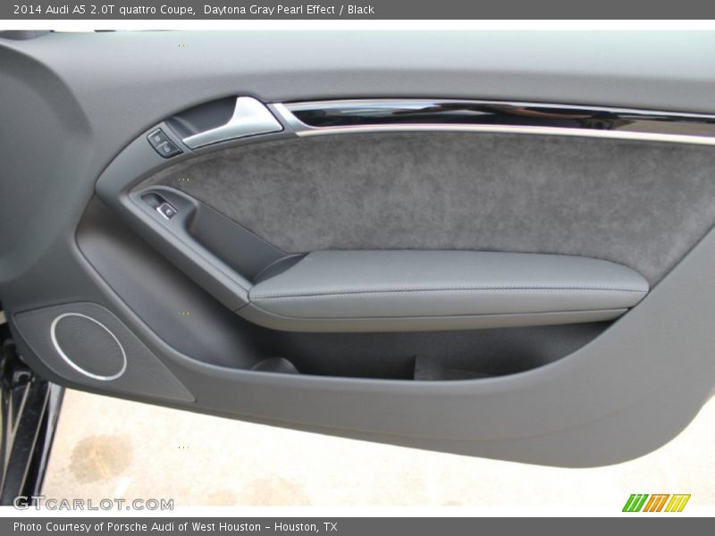 Daytona Gray Pearl Effect / Black 2014 Audi A5 2.0T quattro Coupe