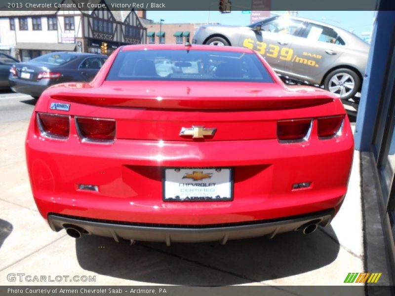 Victory Red / Black 2013 Chevrolet Camaro LT Coupe