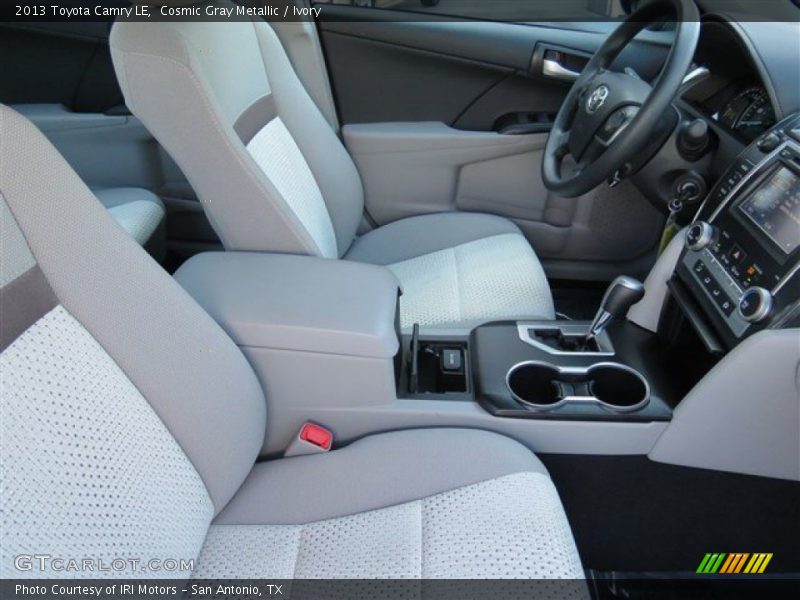 Cosmic Gray Metallic / Ivory 2013 Toyota Camry LE