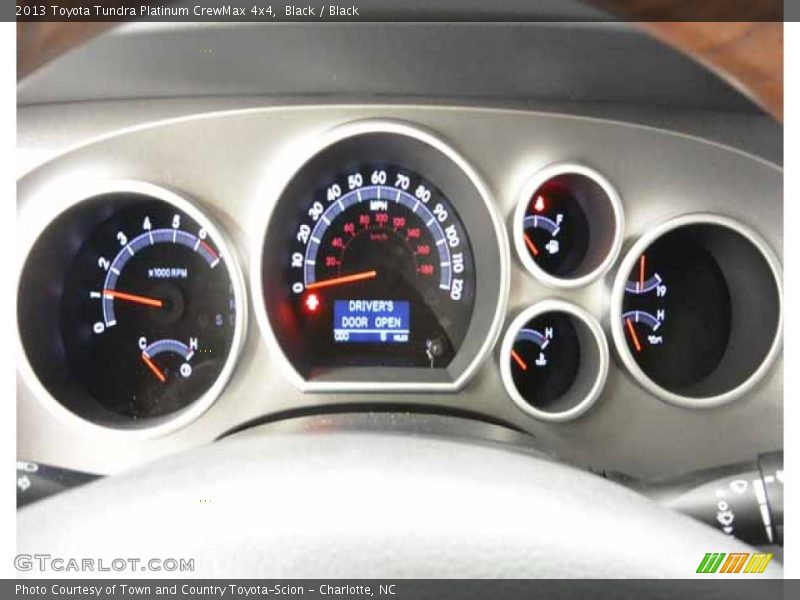 Black / Black 2013 Toyota Tundra Platinum CrewMax 4x4