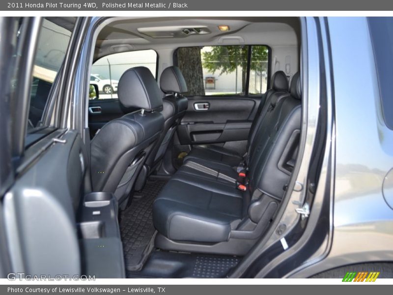Polished Metal Metallic / Black 2011 Honda Pilot Touring 4WD