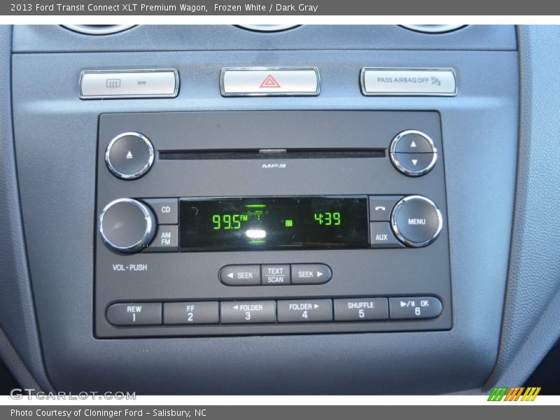 Audio System of 2013 Transit Connect XLT Premium Wagon