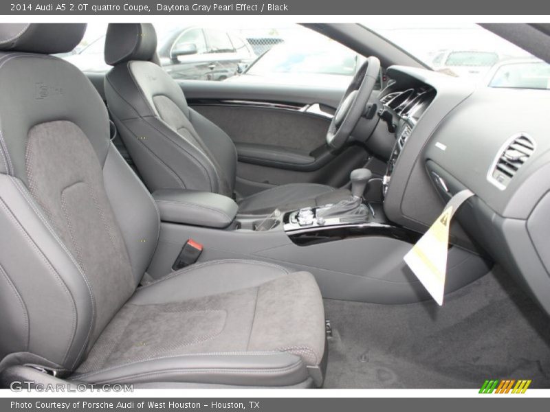 Daytona Gray Pearl Effect / Black 2014 Audi A5 2.0T quattro Coupe