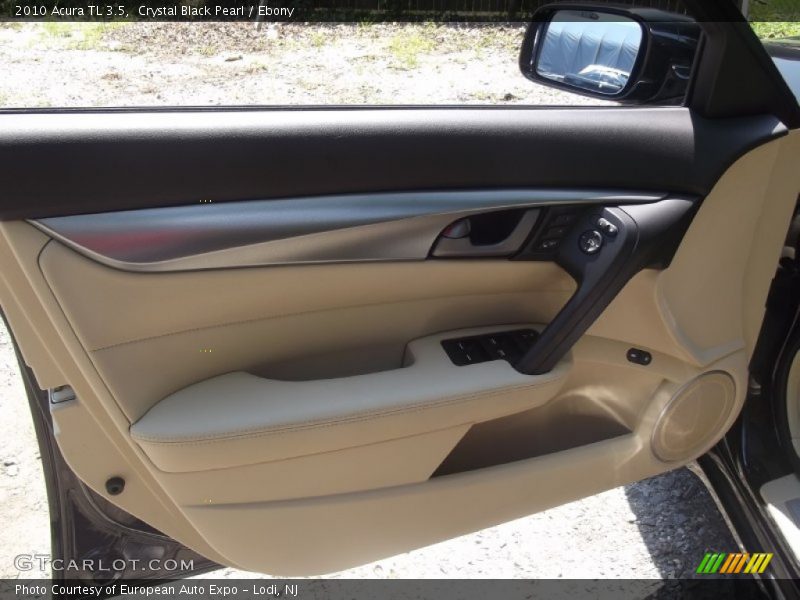 Crystal Black Pearl / Ebony 2010 Acura TL 3.5