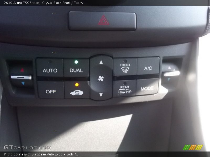 Crystal Black Pearl / Ebony 2010 Acura TSX Sedan