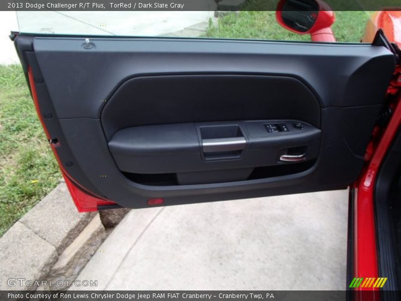 TorRed / Dark Slate Gray 2013 Dodge Challenger R/T Plus