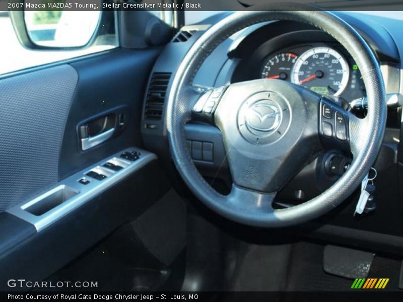 Stellar Greensilver Metallic / Black 2007 Mazda MAZDA5 Touring