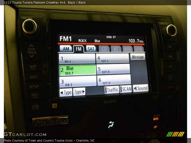 Black / Black 2013 Toyota Tundra Platinum CrewMax 4x4