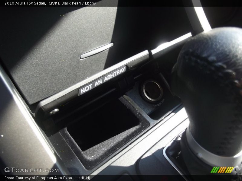 Crystal Black Pearl / Ebony 2010 Acura TSX Sedan