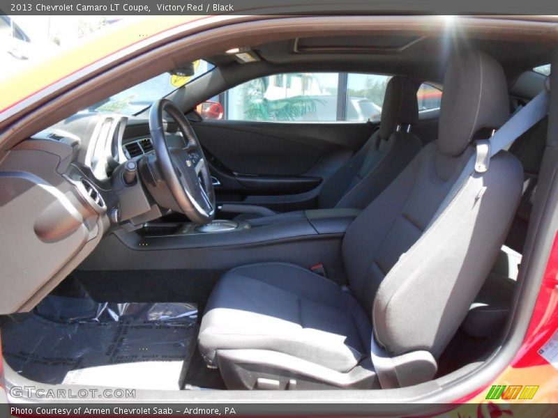 Victory Red / Black 2013 Chevrolet Camaro LT Coupe