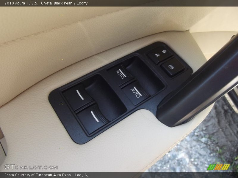Crystal Black Pearl / Ebony 2010 Acura TL 3.5