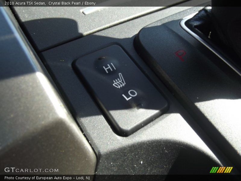 Crystal Black Pearl / Ebony 2010 Acura TSX Sedan