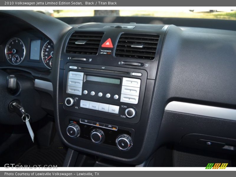 Black / Titan Black 2010 Volkswagen Jetta Limited Edition Sedan