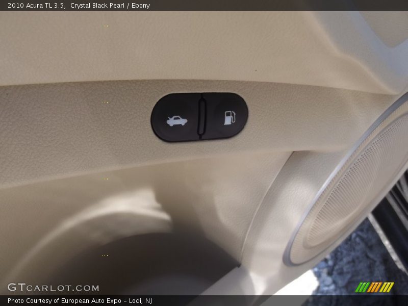 Crystal Black Pearl / Ebony 2010 Acura TL 3.5