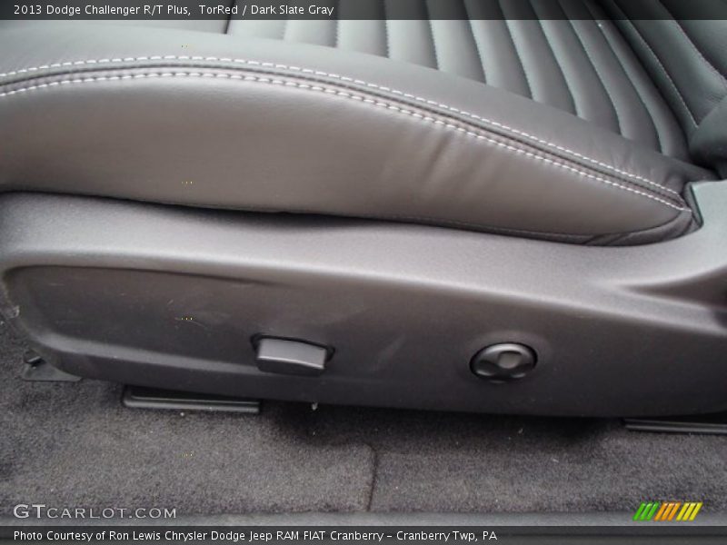TorRed / Dark Slate Gray 2013 Dodge Challenger R/T Plus
