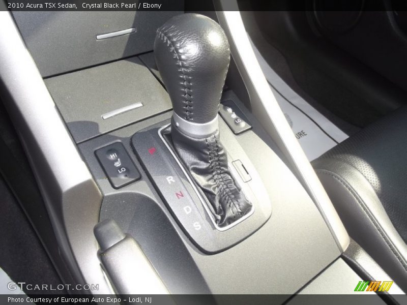 Crystal Black Pearl / Ebony 2010 Acura TSX Sedan