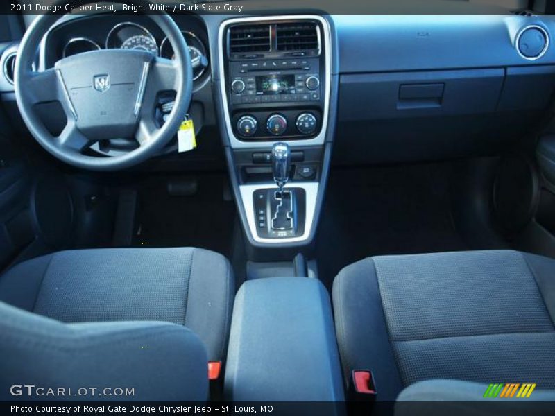 Dashboard of 2011 Caliber Heat