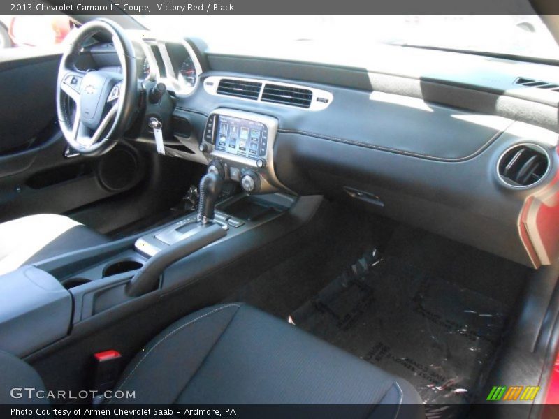 Victory Red / Black 2013 Chevrolet Camaro LT Coupe