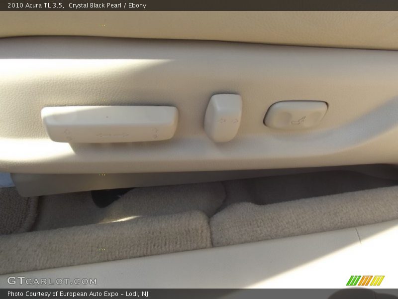 Crystal Black Pearl / Ebony 2010 Acura TL 3.5