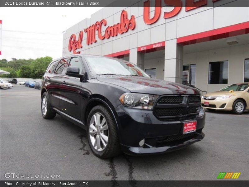 Blackberry Pearl / Black 2011 Dodge Durango R/T