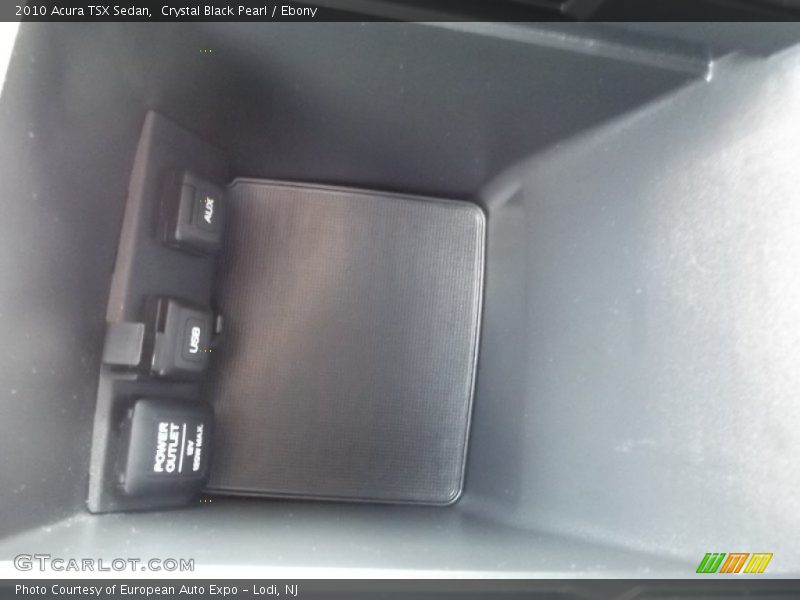 Crystal Black Pearl / Ebony 2010 Acura TSX Sedan