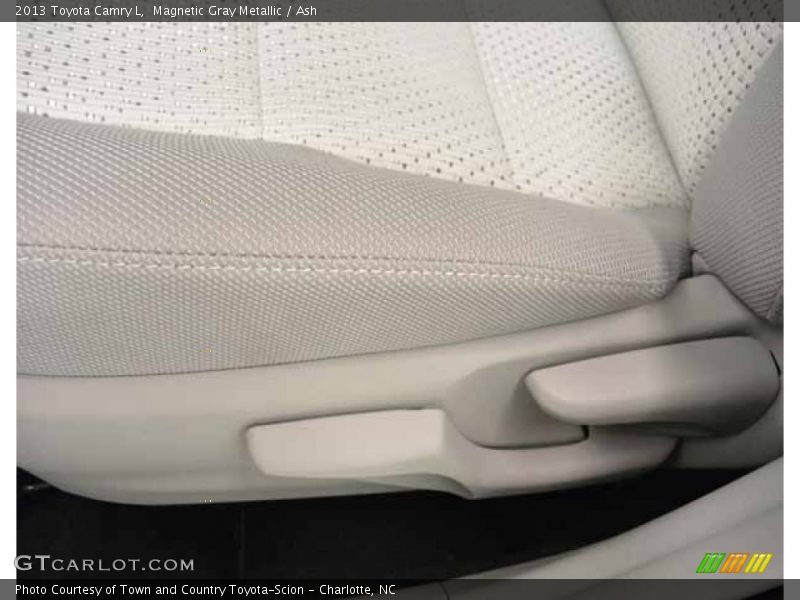 Magnetic Gray Metallic / Ash 2013 Toyota Camry L