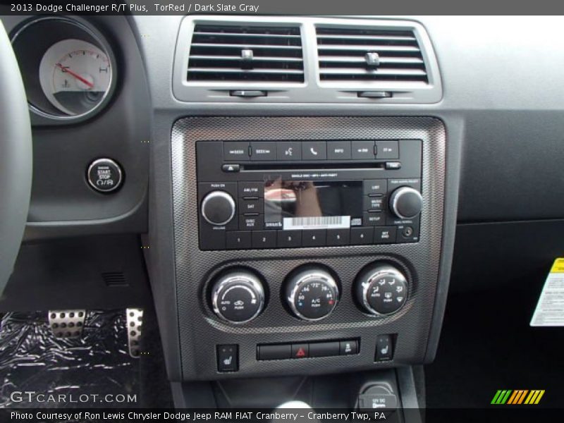 TorRed / Dark Slate Gray 2013 Dodge Challenger R/T Plus