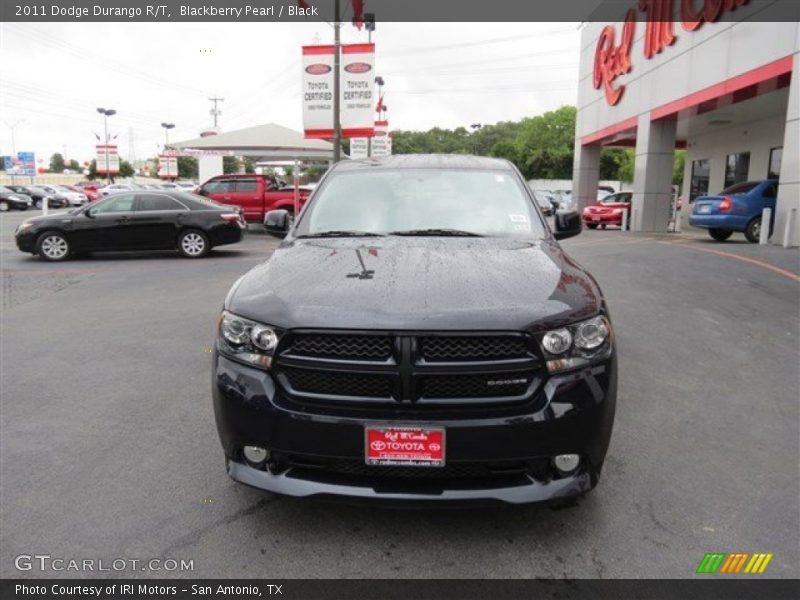 Blackberry Pearl / Black 2011 Dodge Durango R/T