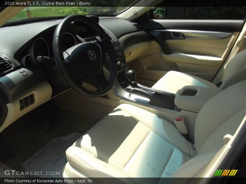 Crystal Black Pearl / Ebony 2010 Acura TL 3.5
