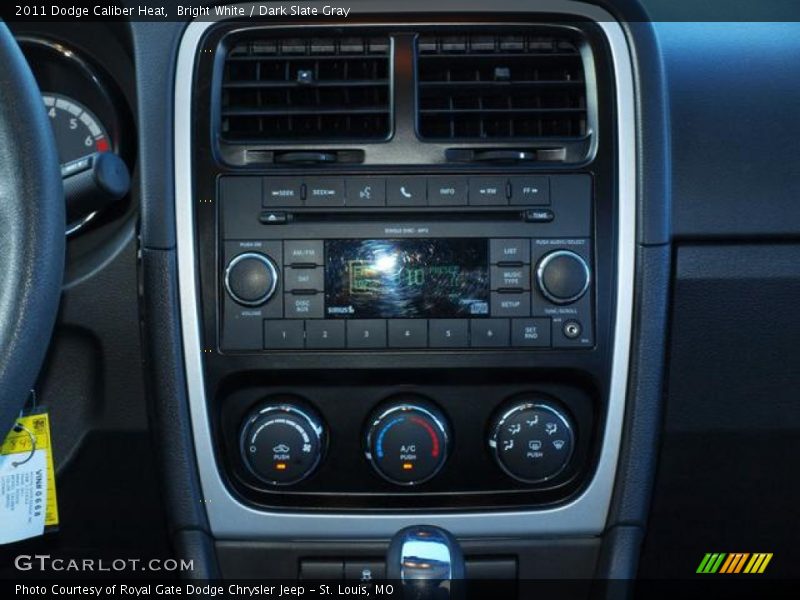 Controls of 2011 Caliber Heat