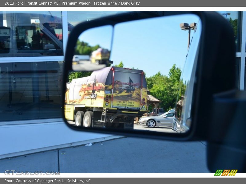 Frozen White / Dark Gray 2013 Ford Transit Connect XLT Premium Wagon