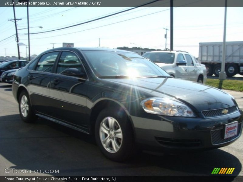 Ashen Gray Metallic / Gray 2013 Chevrolet Impala LS
