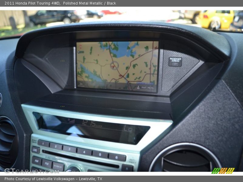 Polished Metal Metallic / Black 2011 Honda Pilot Touring 4WD