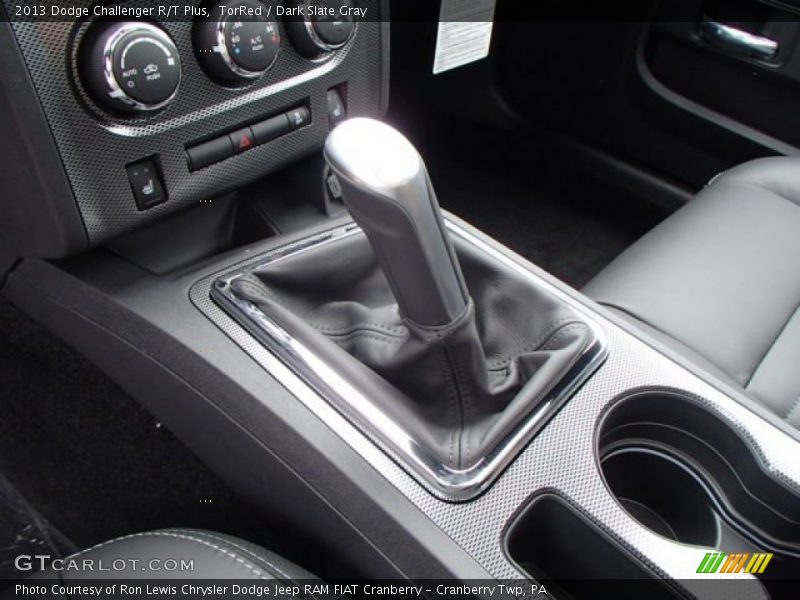 TorRed / Dark Slate Gray 2013 Dodge Challenger R/T Plus