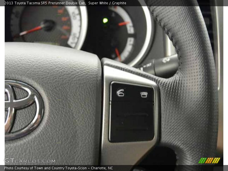 Super White / Graphite 2013 Toyota Tacoma SR5 Prerunner Double Cab