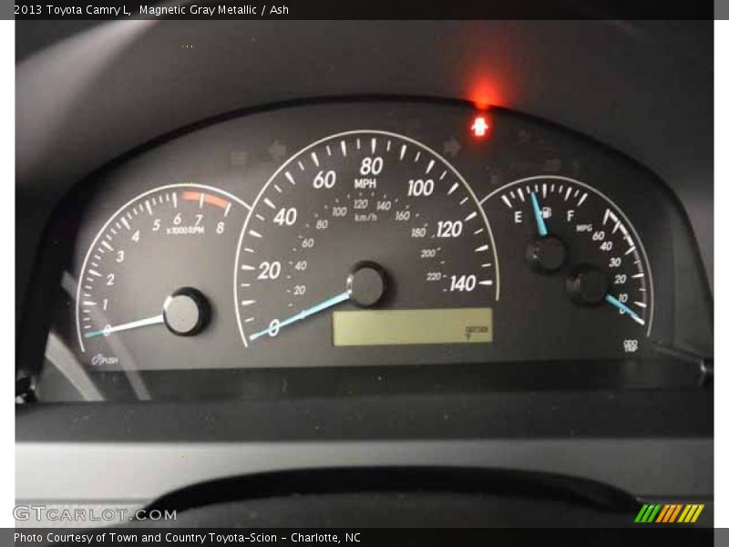 Magnetic Gray Metallic / Ash 2013 Toyota Camry L